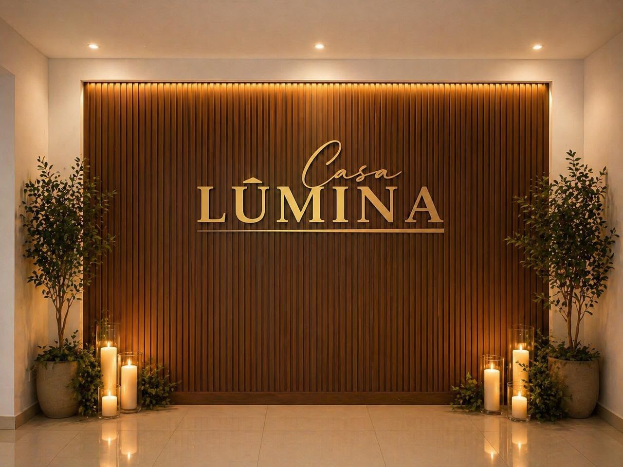El salón — Casa Lûmina